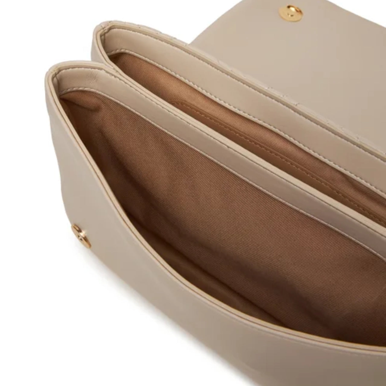 Borsa a Tracolla Love Moschino Donna Quilted Avorio