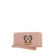 Portafoglio Love Moschino Donna Monogram Cipria