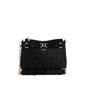 Borsa a Tracolla Guess Donna Arlena Logo Nero