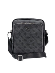Borsello Guess Uomo Milano Top Zip Grigio/nero