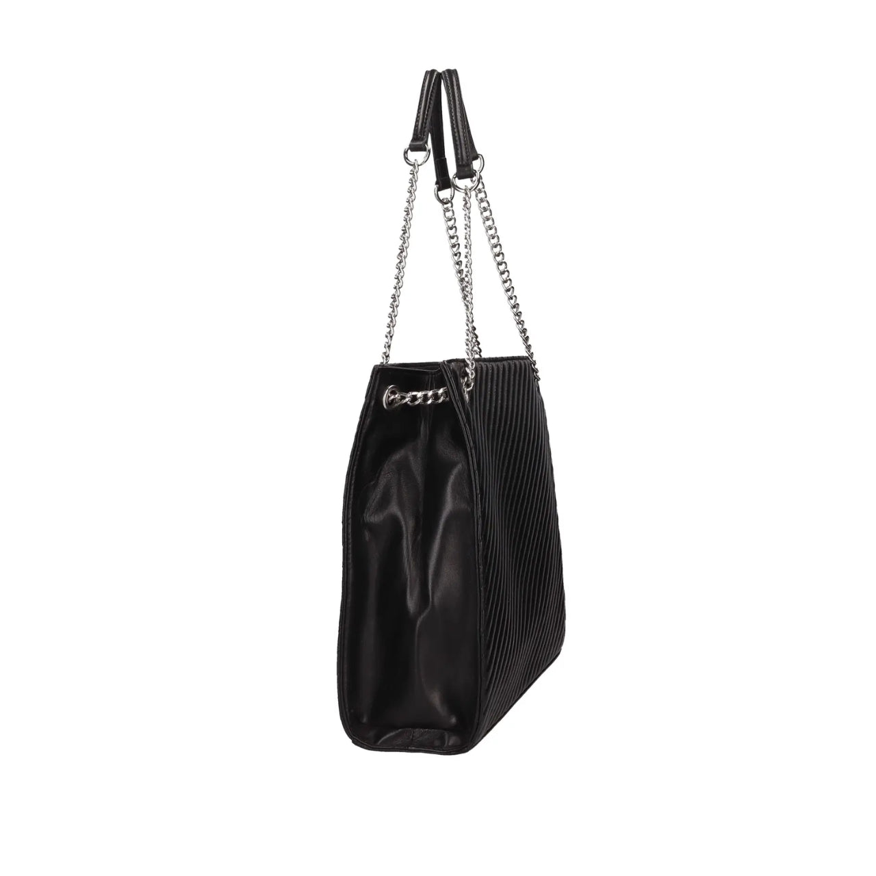 Borsa a Spalla Richmond Donna Kleebe Nero/argento