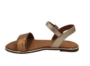 Sandalo Alviero Martini 1^ Classe Donna Shoes child Geo Beige/Platino