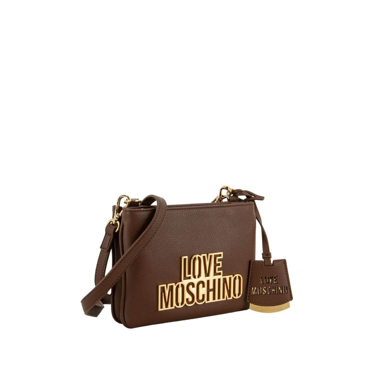 Borsa a Tracolla Love Moschino Donna Cut Out Logo Testa di moro