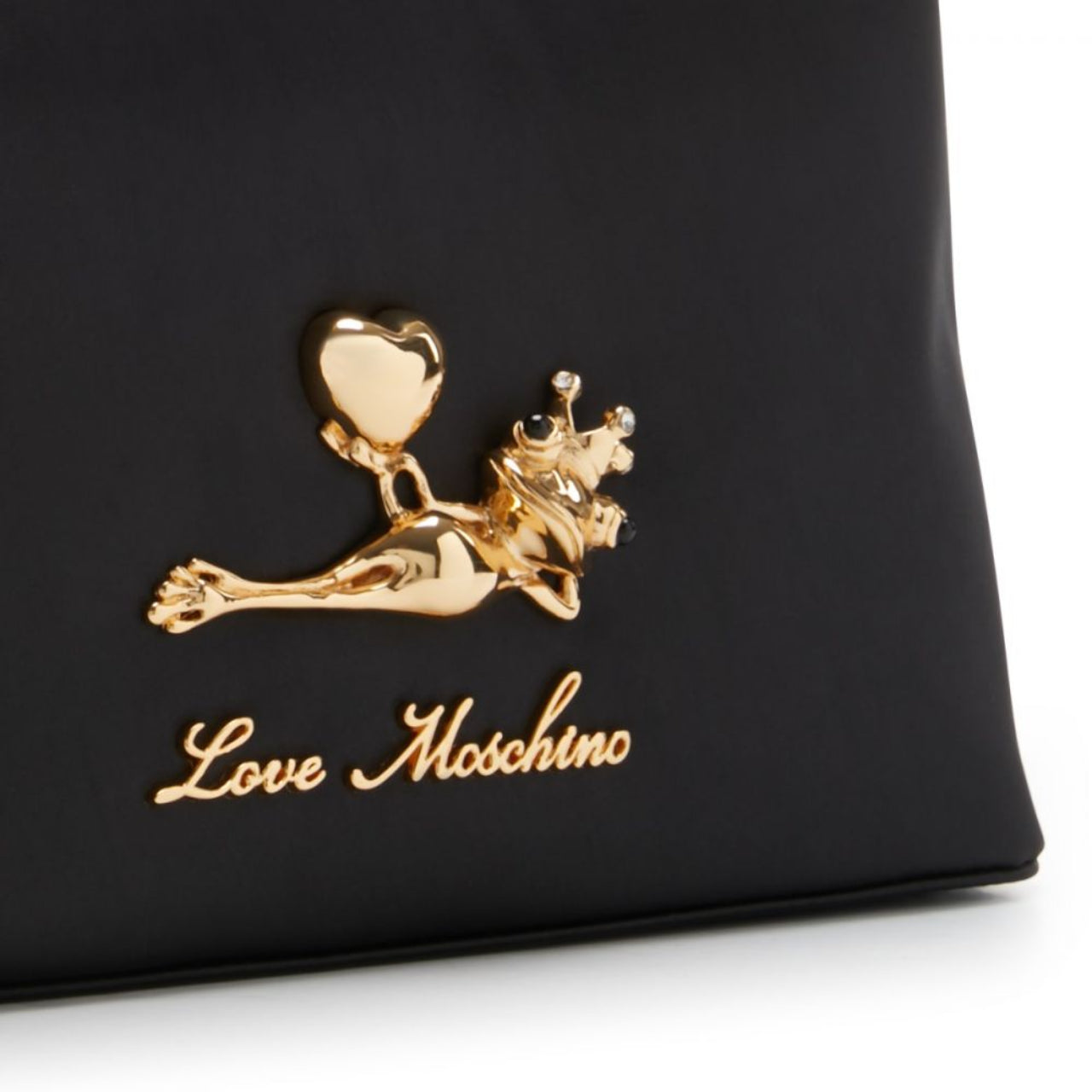 Borsa a Spalla Love Moschino Donna Funny Love Nero