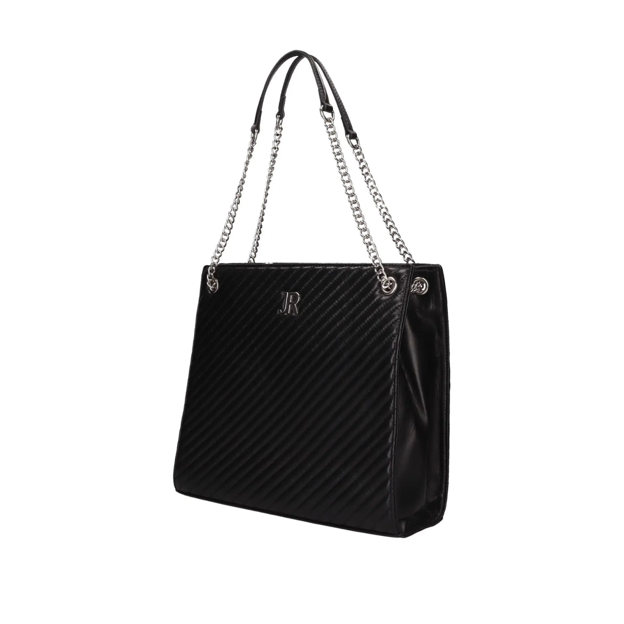 Borsa a Spalla Richmond Donna Kleebe Nero/argento