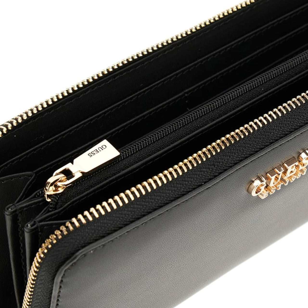 Portafoglio Guess Donna Laurel Large Nero
