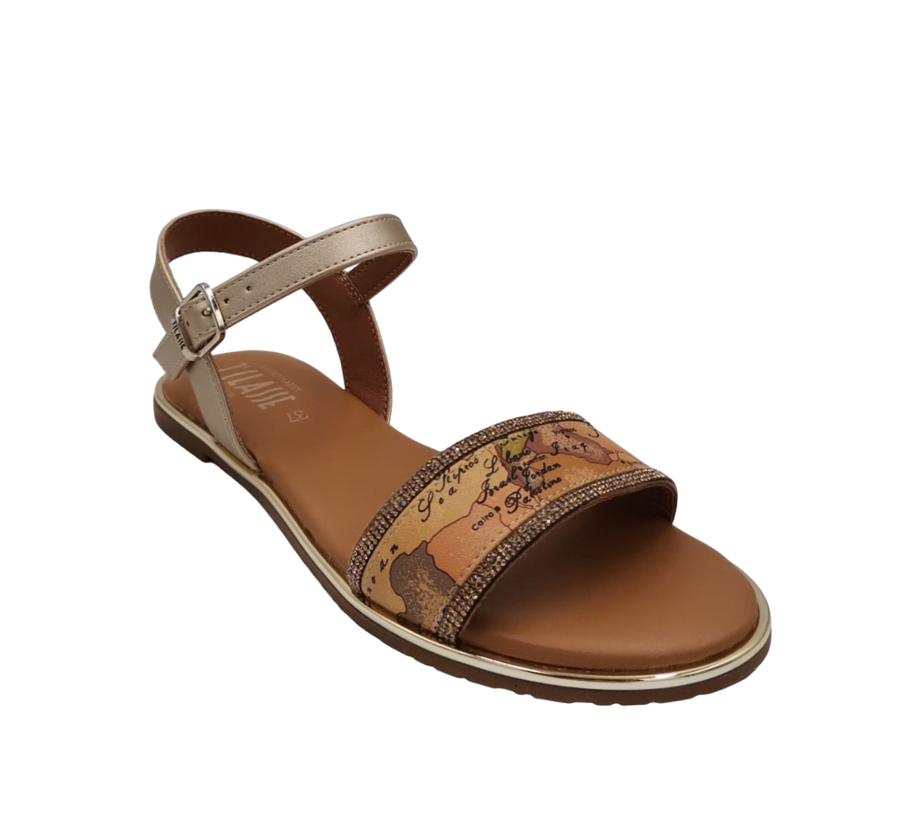 Sandalo Alviero Martini 1^ Classe Donna Shoes child Geo Beige/Platino
