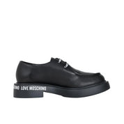 Mocassini Love Moschino Donna Logo Print Nero