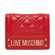 Portafoglio Love Moschino Donna Quilted Small Rosso