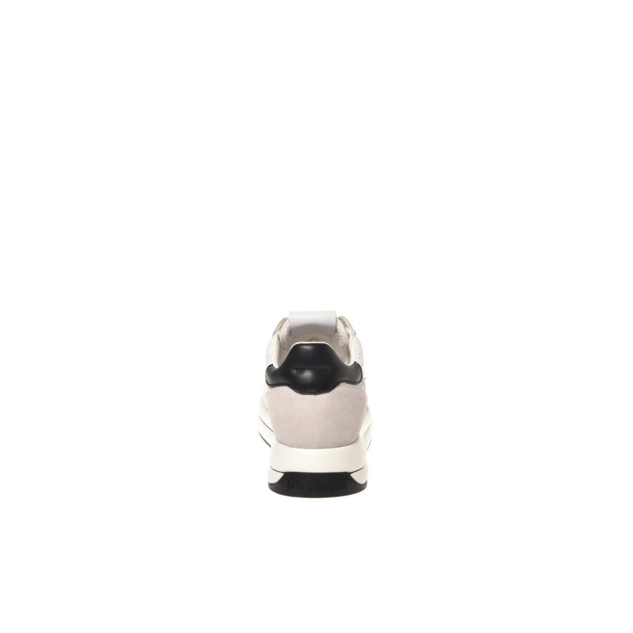 Sneakers Love Moschino Donna Daily Running Bianco/ nero