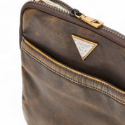 Borsello Guess Uomo Milano Marrone