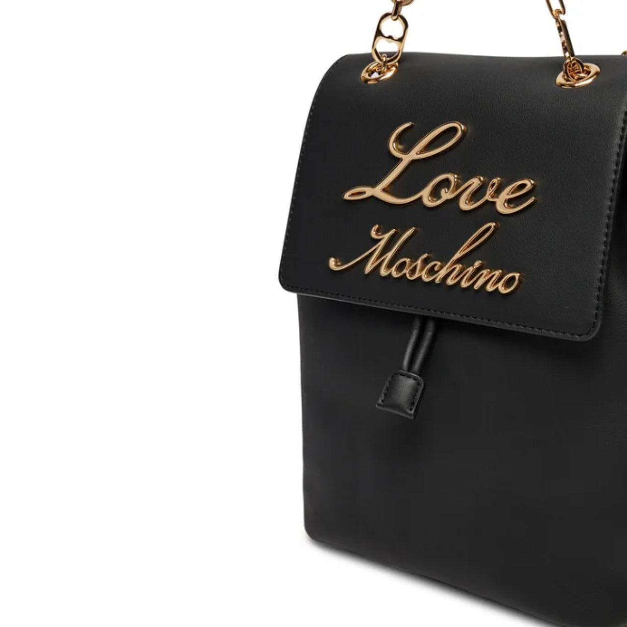 Zaino Love Moschino Donna Lovely Chain Nero