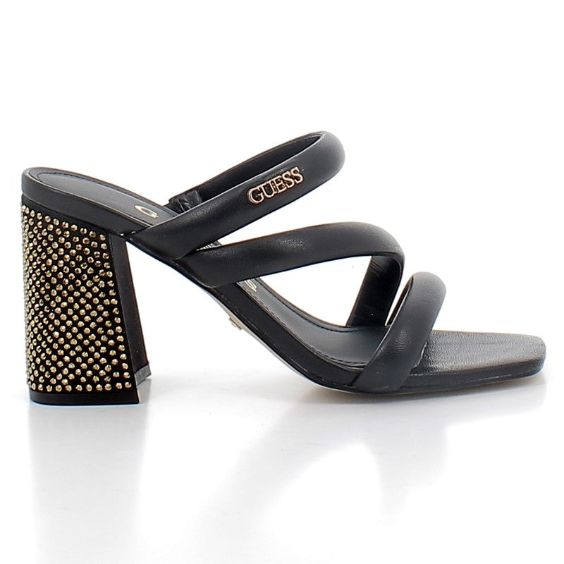 Sandalo con tacco Guess Donna Ganae Nero