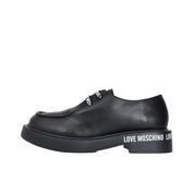Mocassini Love Moschino Donna Logo Print Nero