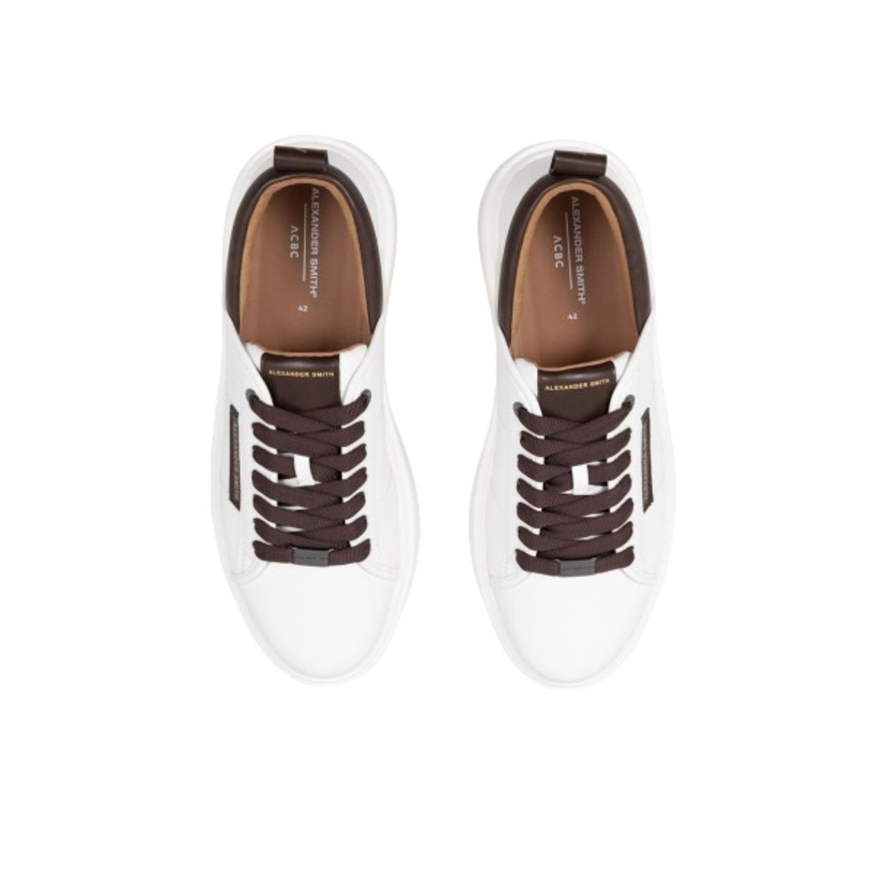 Sneakers Alexander Smith Uomo Eco Wembley Bianco/marrone