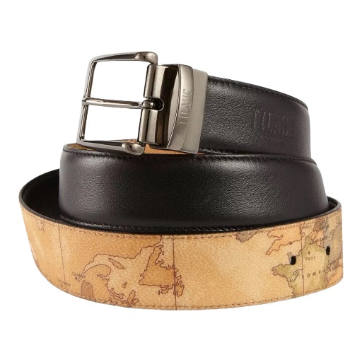 Cintura Alviero Martini 1^ Classe Uomo A485 Nero/Geo Classic