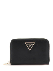 Portafoglio Guess Donna Laurel Medium Nero