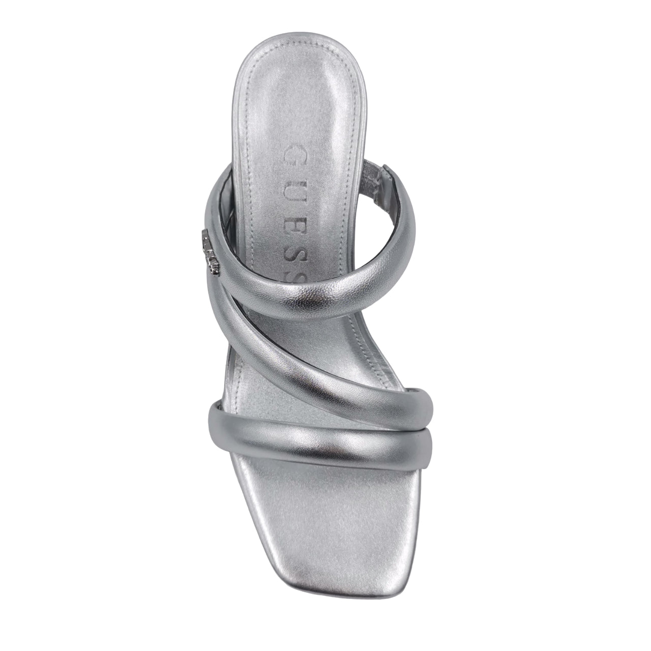 Sandalo con tacco Guess Donna Ganae Argento