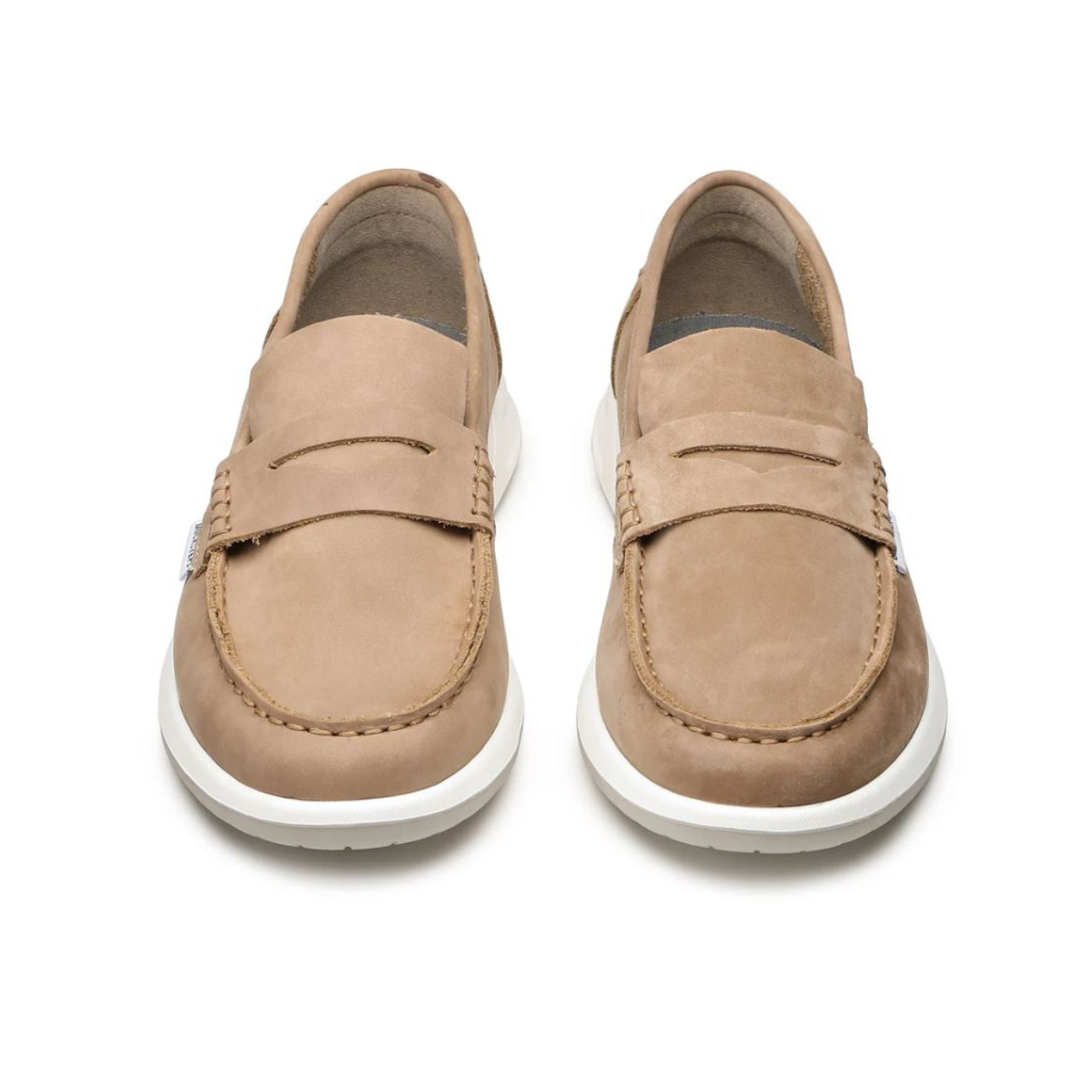 Mocassini Docksteps Uomo Casual Nabuk Beige