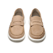 Mocassini Docksteps Uomo Casual Nabuk Beige