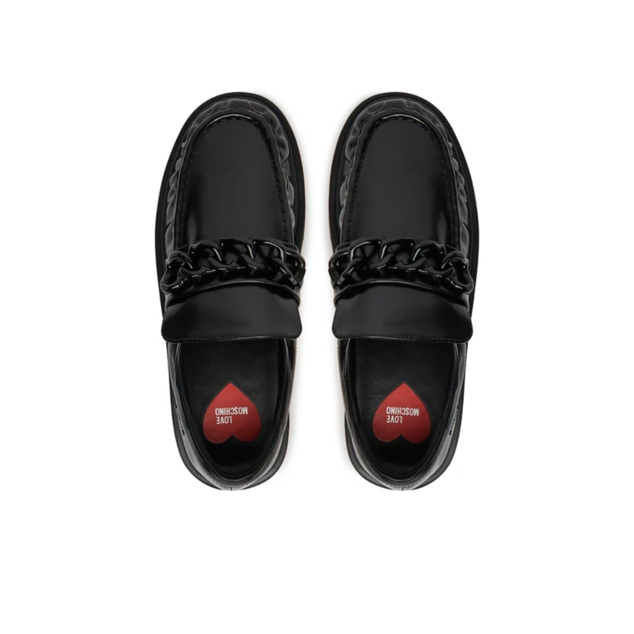 Mocassini Love Moschino Donna Platform Power Nero