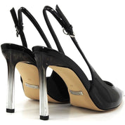 Sandalo con tacco Guess Donna Sling back syda Nero