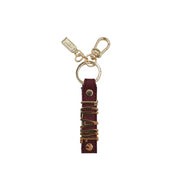 Portachiavi Alviero Martini 1^ Classe Unisex Logo Bordeaux