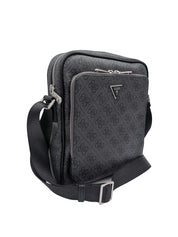 Borsello Guess Uomo Milano Top Zip Grigio/nero