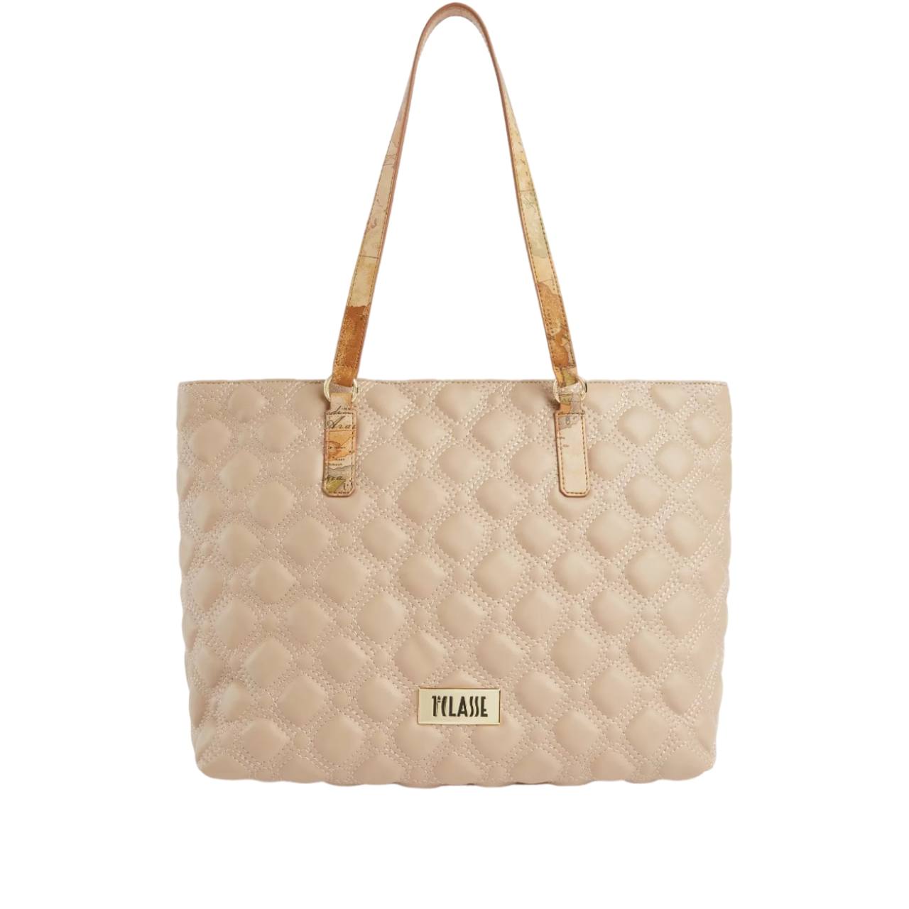 Borsa Shopper Alviero Martini 1^ Classe Donna Matelassè Beige