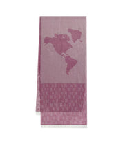 Sciarpa Alviero Martini 1^ Classe Unisex Geo Pieno Malva