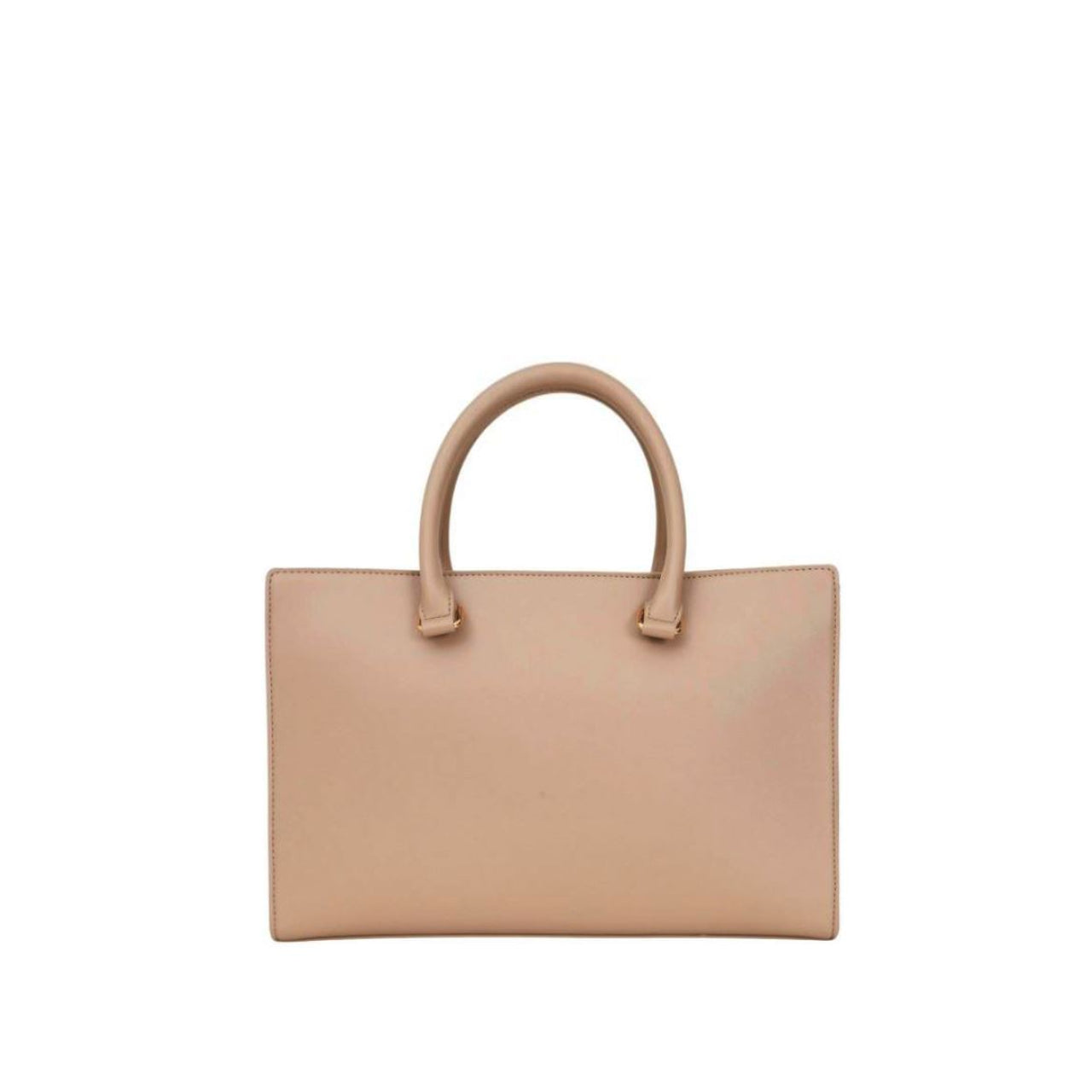 Borsa a Mano Love Moschino Donna Monogram Crema