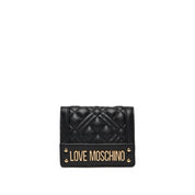 Portafoglio Love Moschino Donna Quilted Small Nero