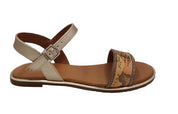 Sandalo Alviero Martini 1^ Classe Donna Shoes child Geo Beige/Platino