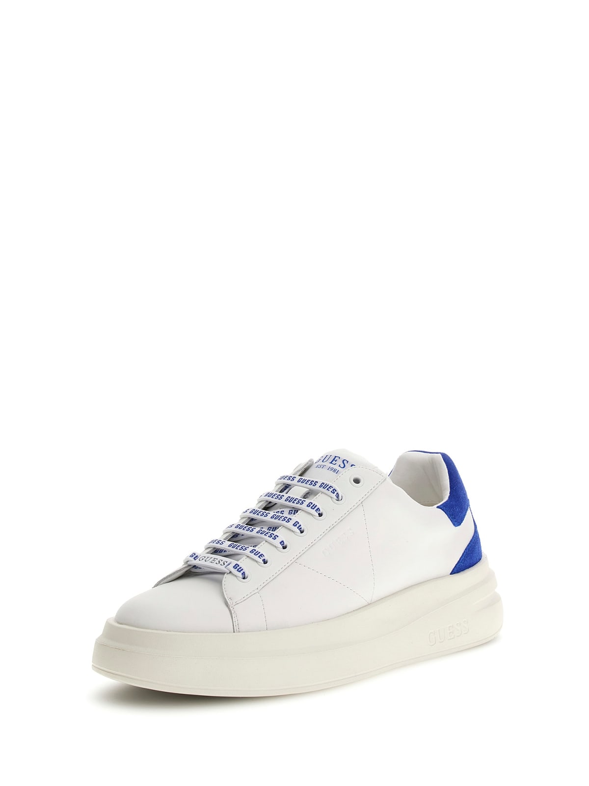 Sneakers Guess Uomo Elba Bianco/blu