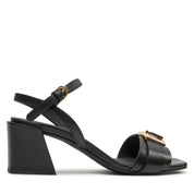 Sandalo con tacco Furla Donna Zoe Nero