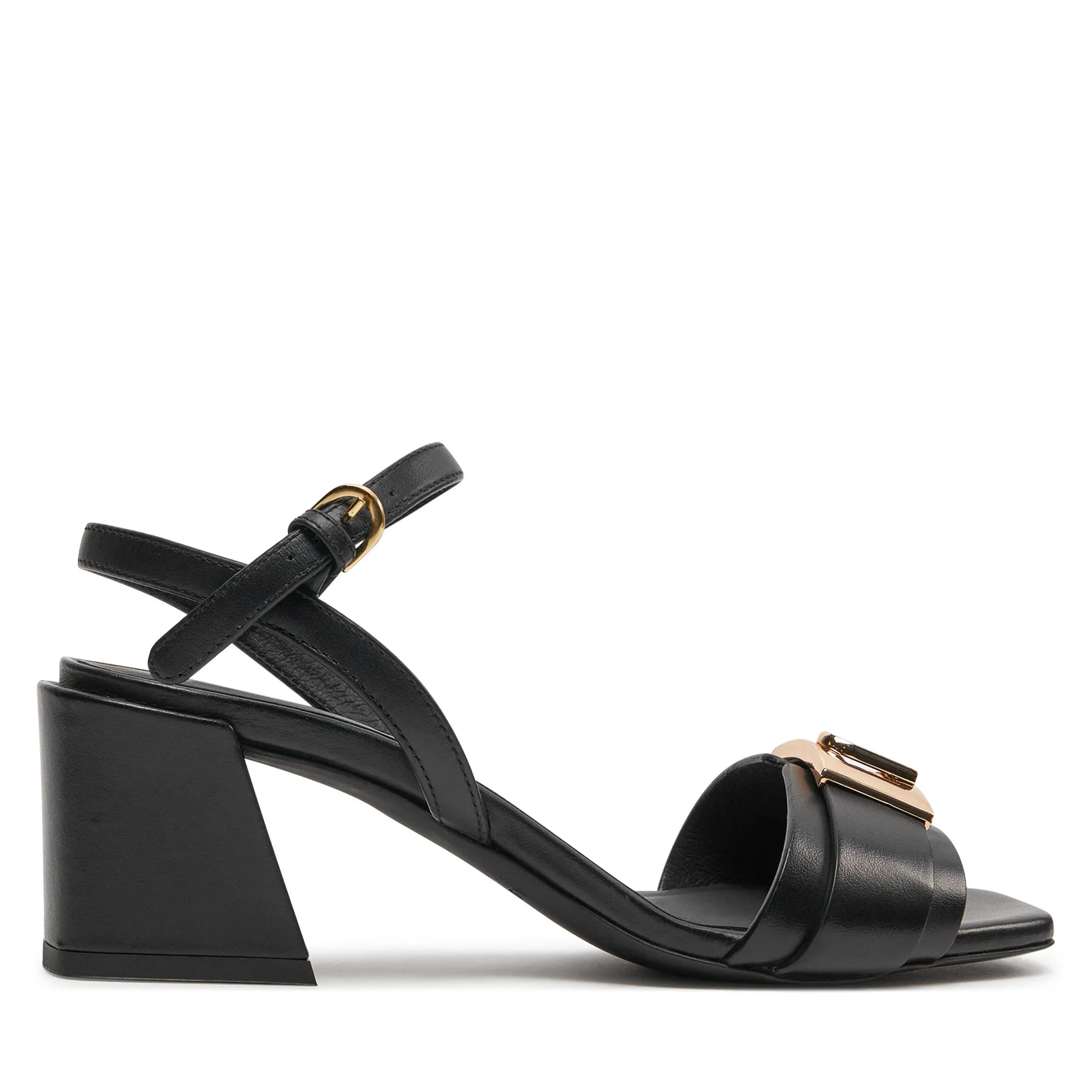Sandalo con tacco Furla Donna Zoe Nero