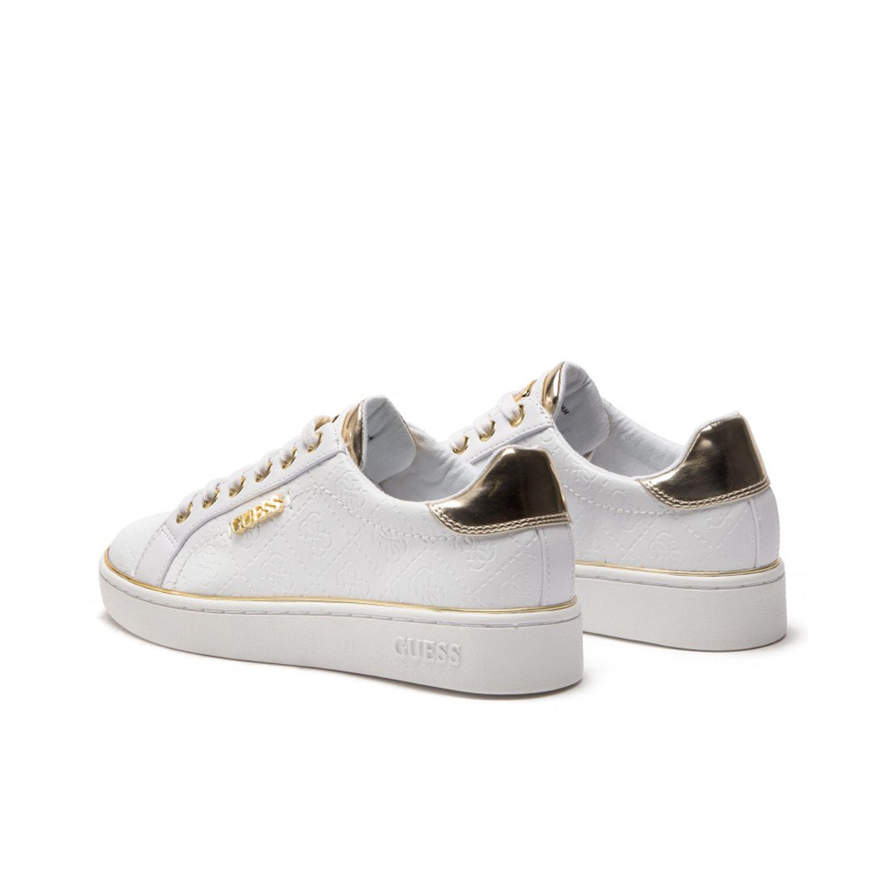 Sneakers Guess Donna Beckie Bianco/oro