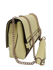 Borsa a Tracolla Guess Donna Sestri logo Giallo