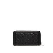 Portafoglio Love Moschino Donna Quilted Large Nero/grigio