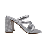 Sandalo con tacco Guess Donna Ganae Argento