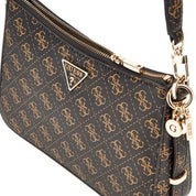 Borsa a Spalla Guess Donna ECO ERICA Marrone/nocciola