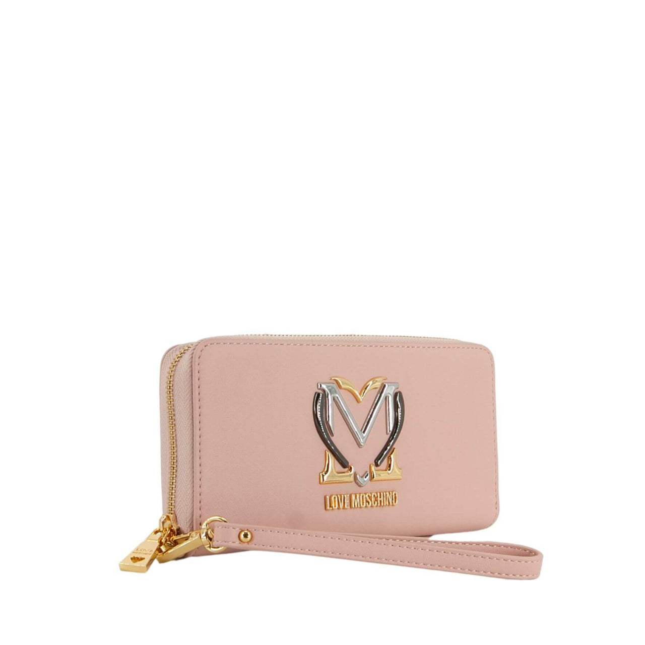 Portafoglio Love Moschino Donna Monogram Cipria