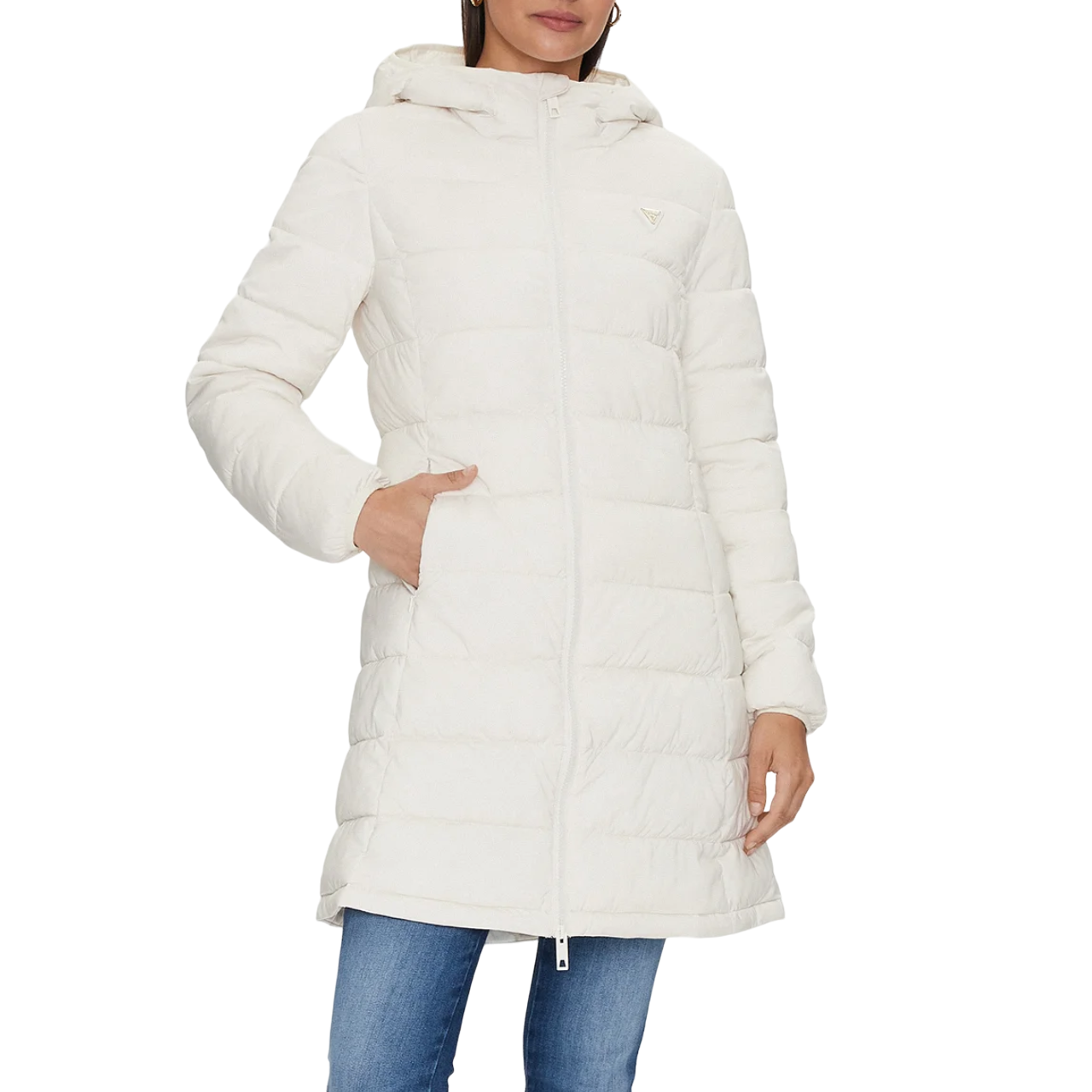 Veste Guess Femme Taille 42 - Style College, Viscose, Occasion Très Bon état