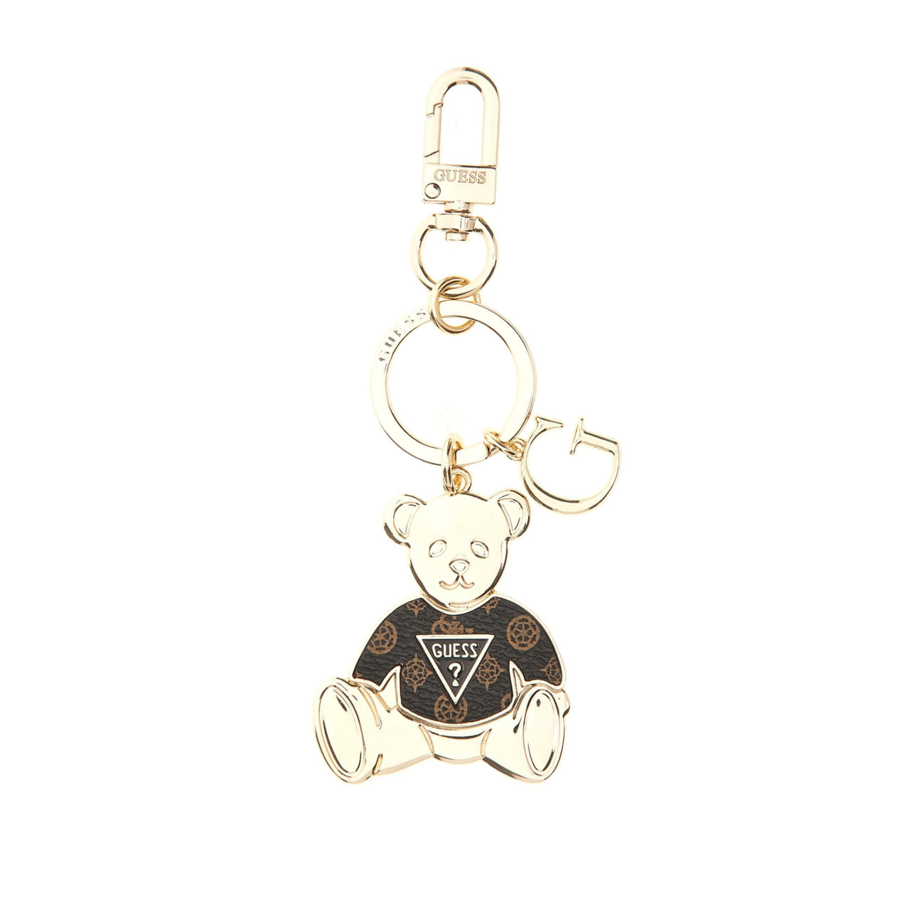 Portachiavi Guess Donna Teddy Oro/Marrone