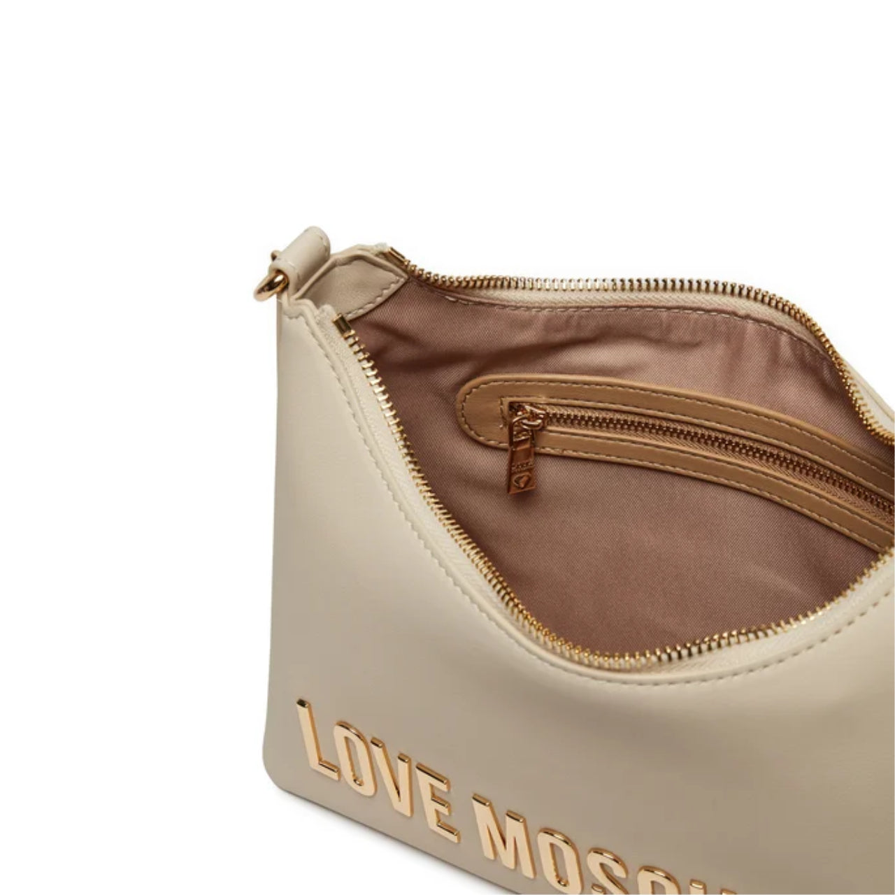Borsa a Spalla Love Moschino Donna Bold love Avorio