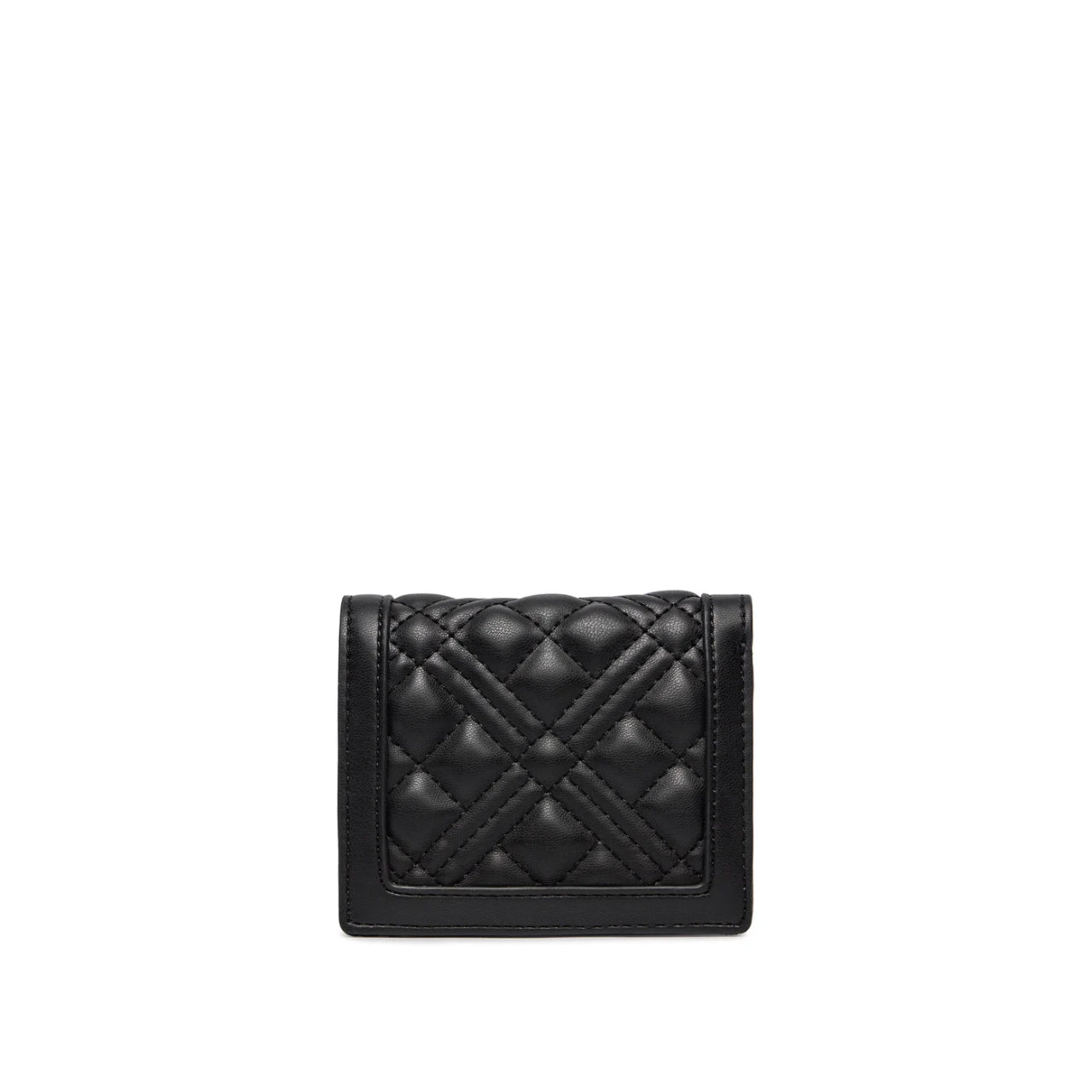 Portafoglio Love Moschino Donna Quilted Small Nero