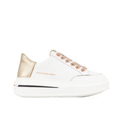 Sneakers Alexander Smith Donna Lancaster Woman Bianco/oro