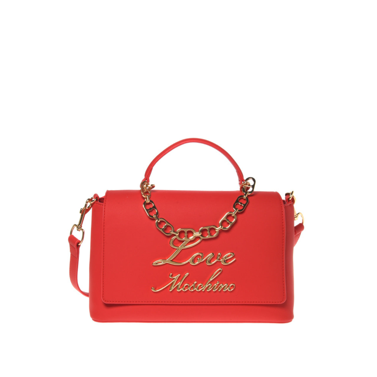 Borsa a Mano Love Moschino Donna Lovely Chain Rosso
