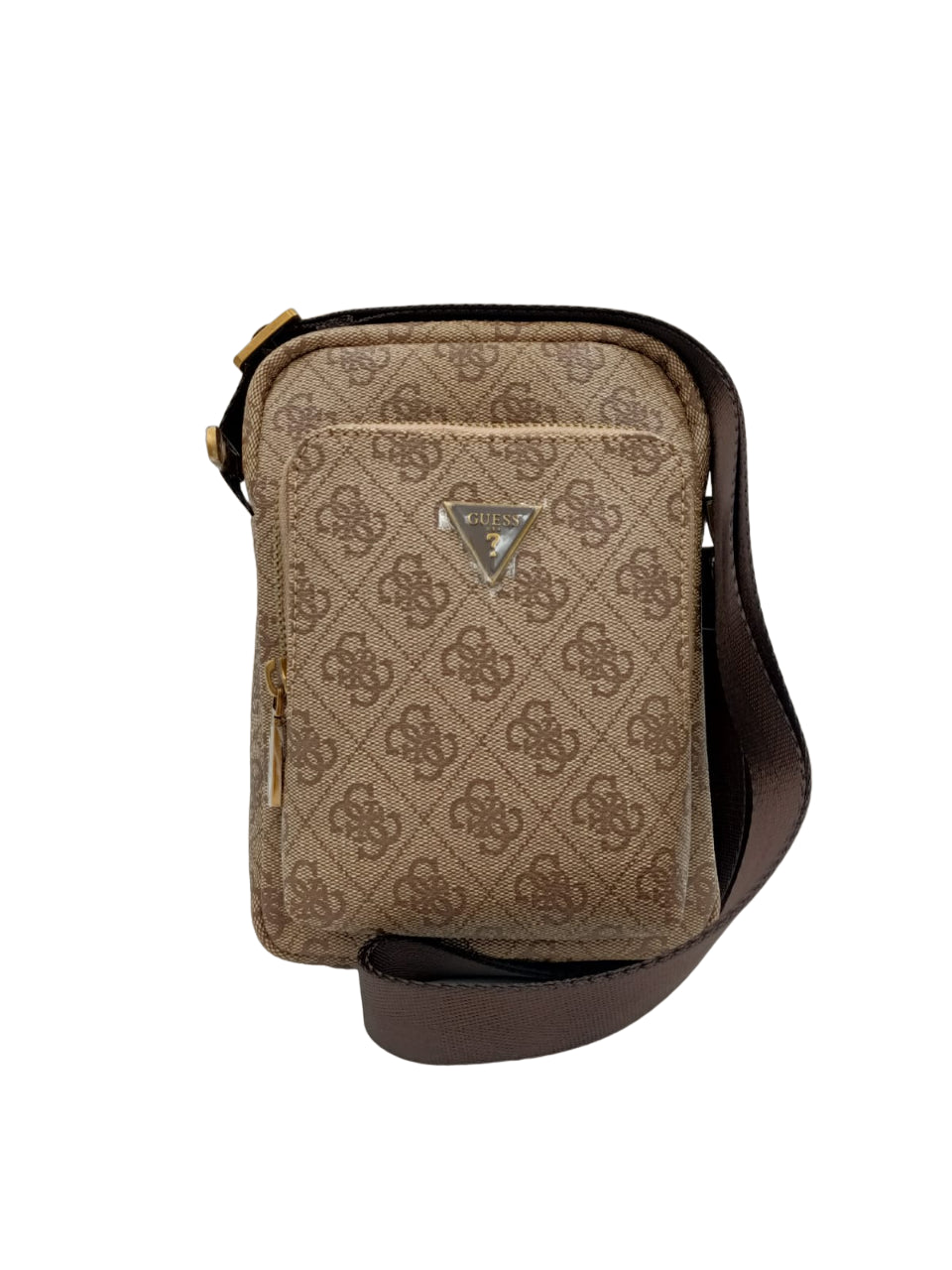 Borsello Guess Uomo Torino Marrone/beige
