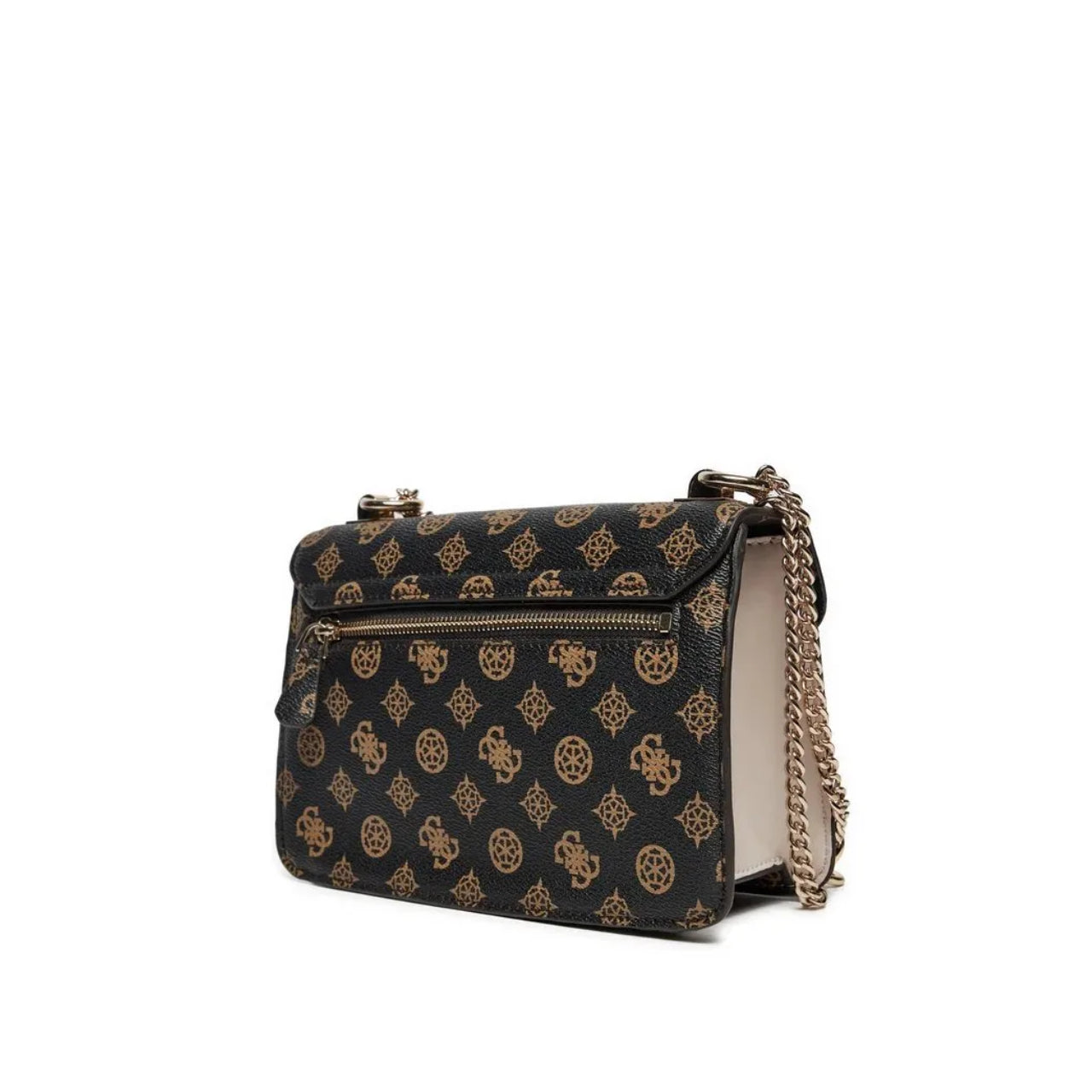 Borsa a Tracolla Guess Donna Evelune Marrone/nocciola